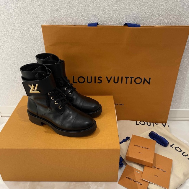 驚きの価格 LOUIS VUITTON - VUITTON ブーツ ブーツ - zoopalic.com