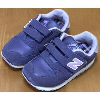 ニューバランス(New Balance)のニューバランス　スニーカー　キッズ　17.5㎝　パープル(スニーカー)