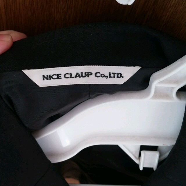 NICE CLAUP(ナイスクラップ)の大特価！今だけ。ナイスクラップ　リクルートスーツ レディースのジャケット/アウター(テーラードジャケット)の商品写真