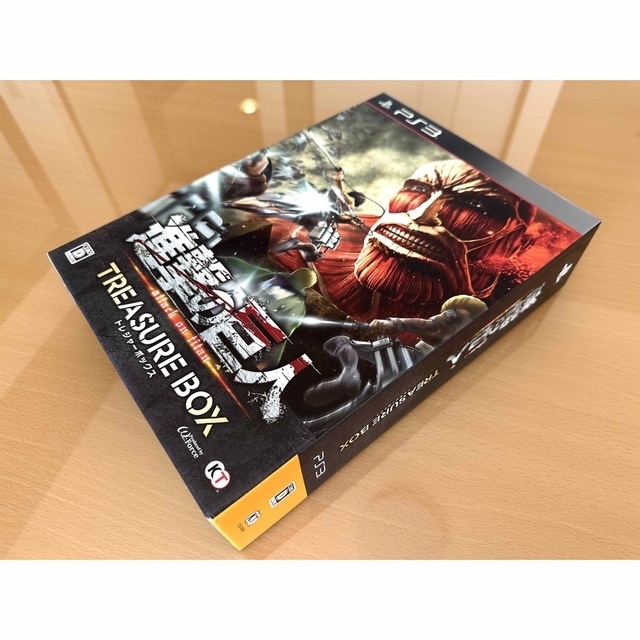 【未使用】【美品】PS3 進撃の巨人　トレジャーボックス