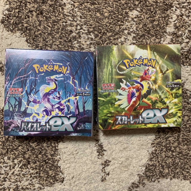 ポケモン - スカーレットex・バイオレットex BOX シュリンク付き