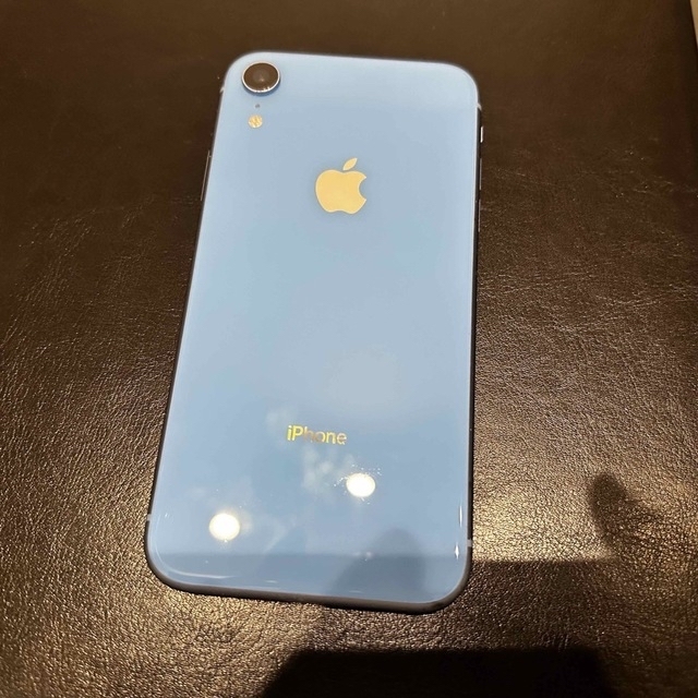 【最終値下げ】iPhone XR 128GB SIMフリー ブルー 美品