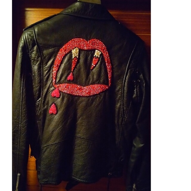 高評価! Saint Laurent - サンローランライダース ブラッドラスター44