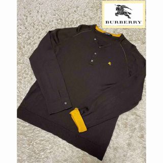 バーバリーブラックレーベル(BURBERRY BLACK LABEL)のバーバリーブラックレーベル　BURBERRY ニット　トップス　セーター極美品(ニット/セーター)