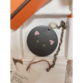 エルメス(Hermes)の【未使用】エルメス　猫のチャーム(チャーム)