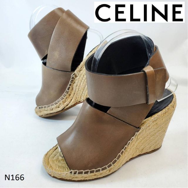 celine(セリーヌ)のCELINE セリーヌ　ストラップ サンダル フィービー 22.5㎝ レディースの靴/シューズ(サンダル)の商品写真