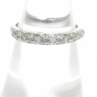 タサキ(TASAKI)の田崎真珠/TASAKI ダイヤモンド パヴェリング　K18WG美品✨💍(リング(指輪))