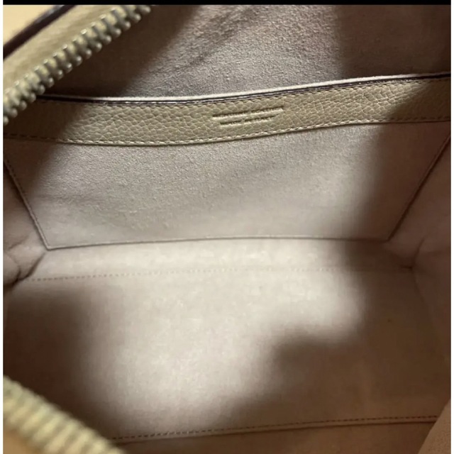 TOD'S(トッズ)のTOD'S トッズ ゴンミーニ 2wayバッグ エンジ×ベージュ レディースのバッグ(ハンドバッグ)の商品写真