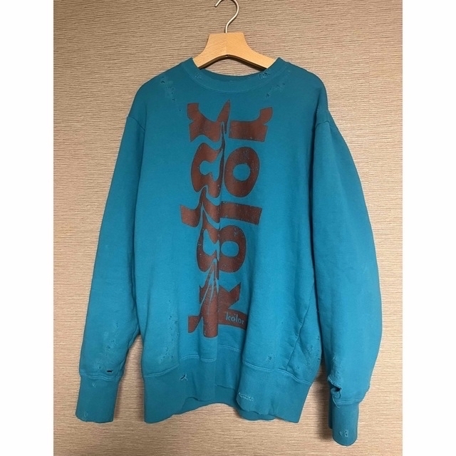 kolor 22aw スウェット