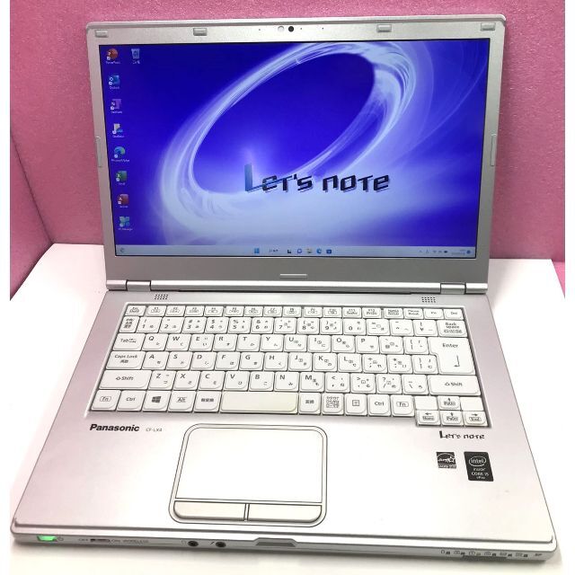 25000円 ワイド14.0型 YNC038#人気レッツノートCF-LX4 12GB/SSD