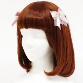 Amavel アマベル　リボン　ヘアクリップ　マーメイド　 人魚　ピンク