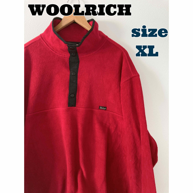 WOOLRICH ウールリッチ　フリース　ハーフスナップ　USA製