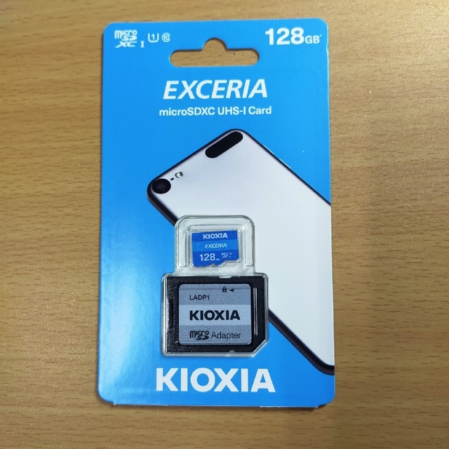 キオクシア128GB microSDXC カードアダプター付き ★３枚セット★
