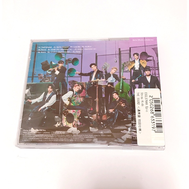 100％安い straykids スキズ THE SOUND CD 初回 通常盤 10枚 econet.bi