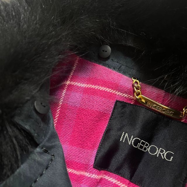 INGEBORG - ingeborg ジャケット コート レディース ファー フォックス S 古着Sの通販 by クローバー@フォロー割始め