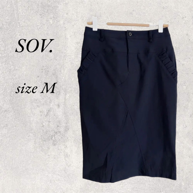 SOV. ネイビータイトスカート　size  36