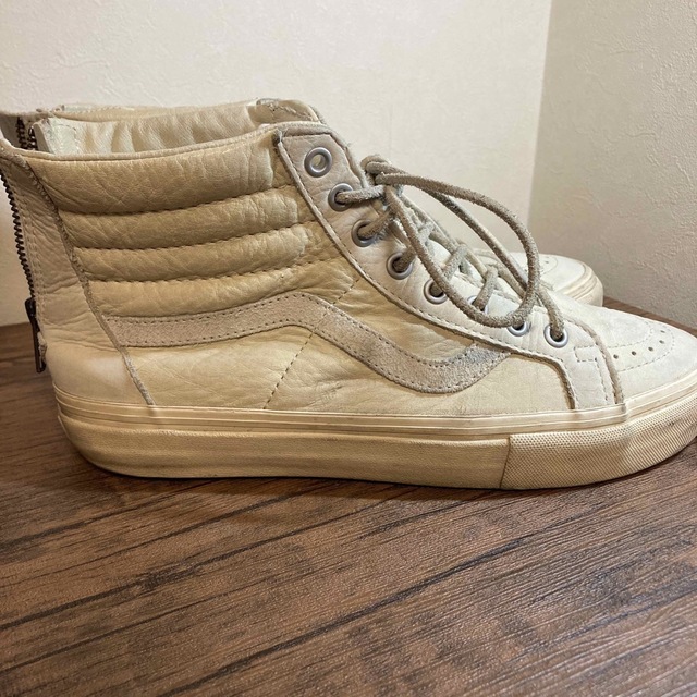 VANS VAULT SK8-HI バンズ　白　US8.5