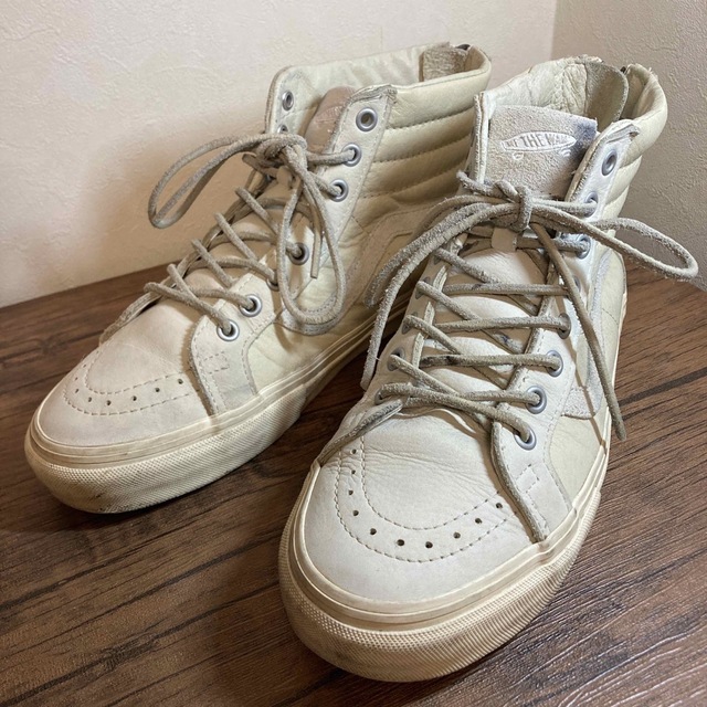 VANS VAULT SK8-HI バンズ　白　US8.5