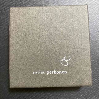 ミナペルホネン(mina perhonen)のもち様専用　ミナペルホネン　タンバリン　ブローチ　シルバー(ブローチ/コサージュ)