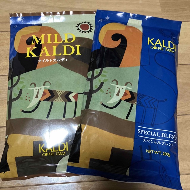 KALDI(カルディ)のKALDI マイルドカルディ　スペシャルブレンド　2袋　コーヒー粉　新品未開封 食品/飲料/酒の飲料(コーヒー)の商品写真