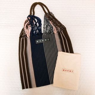 マルニ(Marni)のmeさま　MARNI ハンモックバッグ　ブルー（ウルトラマリン）(トートバッグ)