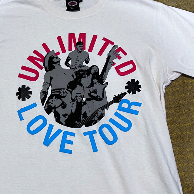 レッドホットチリペッパーズ Unlimited Love Tシャツ レッチリLTシャツ/カットソー(半袖/袖なし)