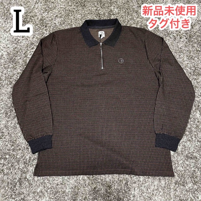 POLAR SKATE CO.(ポーラースケートカンパニー)のPOLAR SKATE CO. Polo Longsleeve Shirt L メンズのトップス(ポロシャツ)の商品写真