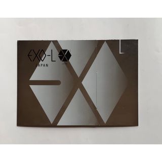 エクソ(EXO)のEXO-L-JAPAN ファンクラブ会報誌付録 グリーティングカード ①(アイドルグッズ)