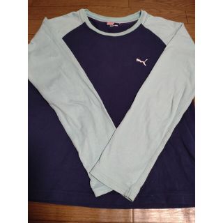 プーマ(PUMA)の【PUMA】☆最終お値下げしました‼️☆コットンロンTシャツ(カットソー(長袖/七分))