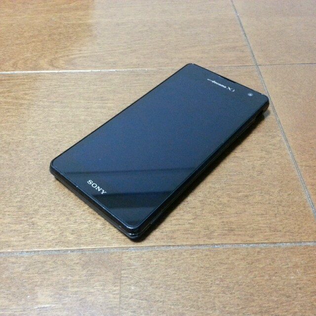 美中古品 SO-04D Xperia GX ブラック 美中古品 SO-04D Xperia GX ブラック