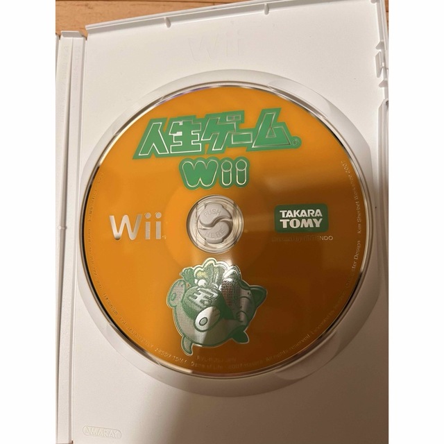 Wii(ウィー)の人生ゲームWii エンタメ/ホビーのゲームソフト/ゲーム機本体(家庭用ゲームソフト)の商品写真