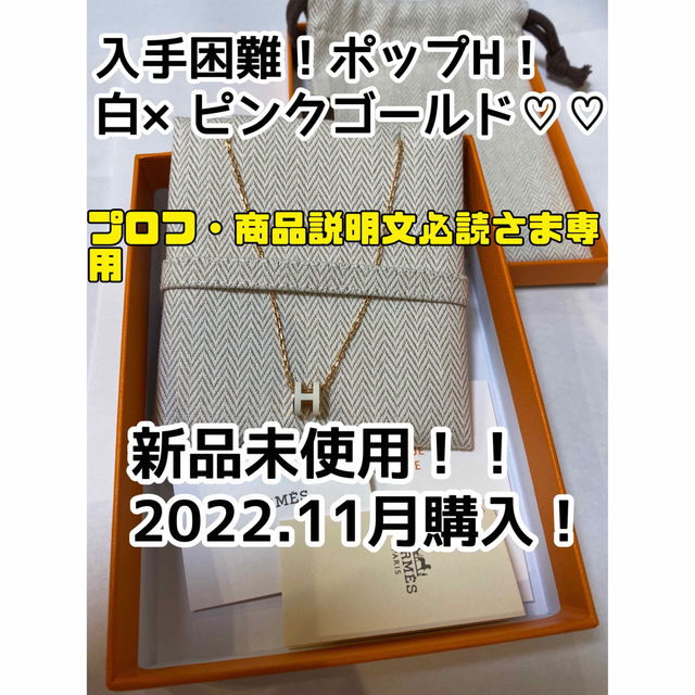 アクセサリー《プロフ・商品説明文必読さま専用》エルメスポップh