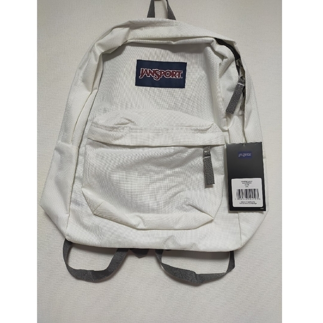 JANSPORT(ジャンスポーツ)の【新品未使用】ジャンスポーツ　リュック　ホワイト レディースのバッグ(リュック/バックパック)の商品写真