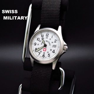 スイスミリタリー(SWISS MILITARY)のSWISS MILITARY ミリタリーウォッチ デイト (腕時計)