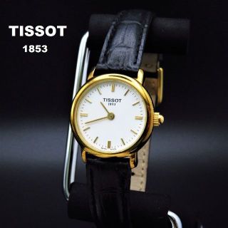 ティソ(TISSOT)のTISSOT 1853 腕時計 シンプルで見やすい白文字盤(腕時計)