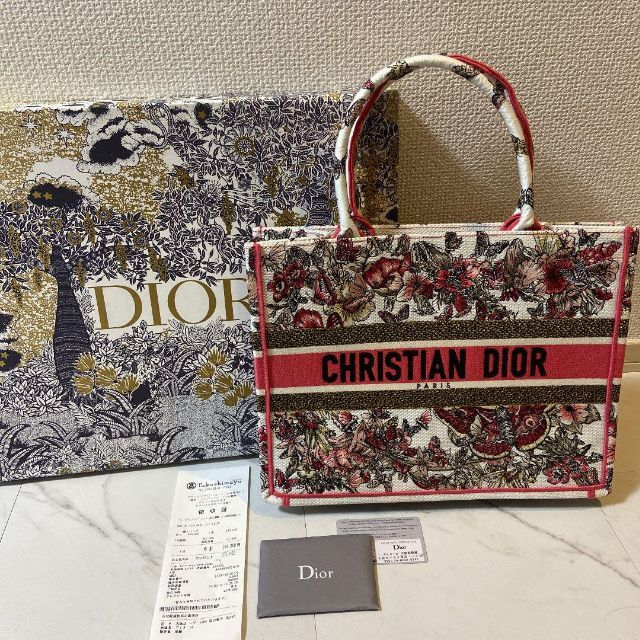 Christian Dior - DIOR ブックトート　バタフライ　クリスチャンディオール