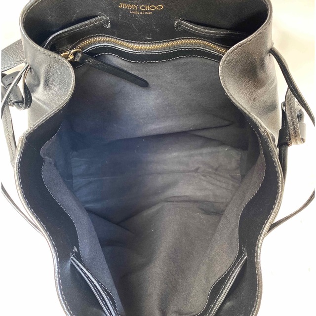 極美品】JIMMY CHOO BARRA 黒 2WAYトートバッグ定価12万 経典ブランド