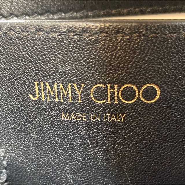 JIMMY CHOO(ジミーチュウ)の【極美品】JIMMY CHOO BARRA 黒 2WAYトートバッグ定価12万 レディースのバッグ(トートバッグ)の商品写真