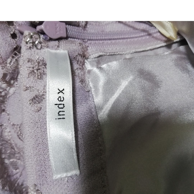 INDEX(インデックス)のレーススカート レディースのスカート(ひざ丈スカート)の商品写真