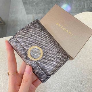 ブルガリ(BVLGARI)のラスト１【新品】BVLGARI ブルガリ カードケース 名刺入れ ダイアモンド(名刺入れ/定期入れ)