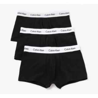 カルバンクライン(Calvin Klein)の【新品タグ付き】カルバンクライン　メンズ　コットン　ボクサーパンツM 3枚セット(ボクサーパンツ)