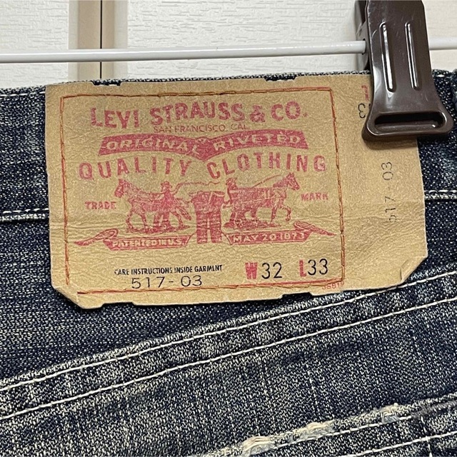 Levi's ブーツカットデニム 517