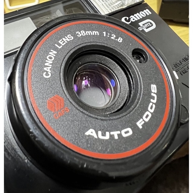 Canon(キヤノン)のフィルムカメラ　CANON Autoboy2 QUARTZ DATE 動作品 スマホ/家電/カメラのカメラ(フィルムカメラ)の商品写真