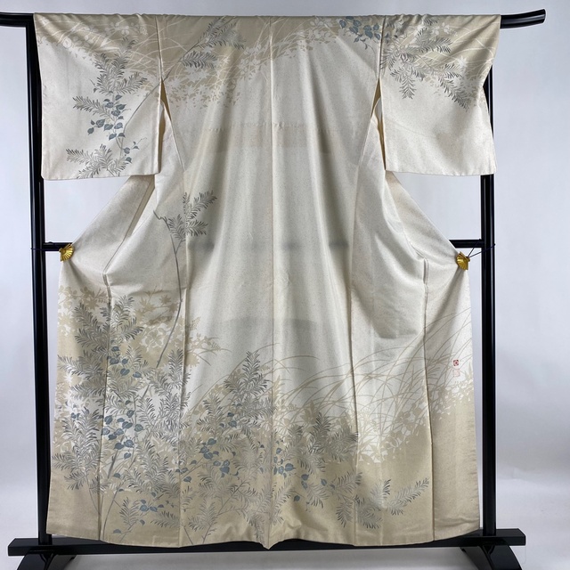 公式の店舗 訪問着 美品 【中古】 正絹 裄丈68.5cm 身丈159cm 逸品