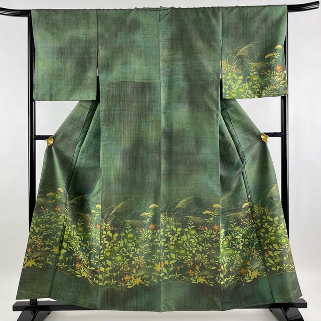 訪問着 美品 名品 身丈159cm 裄丈66.5cm 正絹 【中古】 チープ 7725円