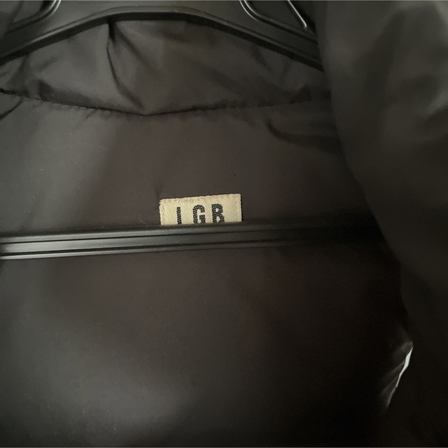 LGB(ルグランブルー)のLGB   レザーダウンベスト　 レディースのジャケット/アウター(ダウンベスト)の商品写真