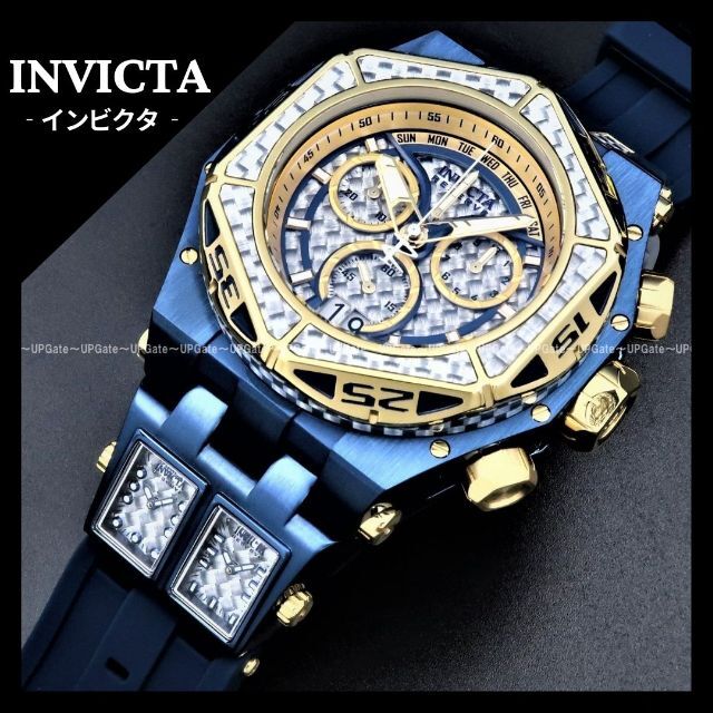 斬新デザイン☆Carbon Hawk INVICTA Reserve 38892-