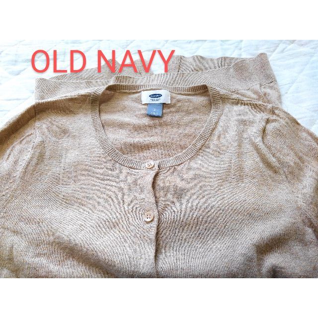 Old Navy(オールドネイビー)の1035x【春秋に最適】OLD NAVY オールドネイビー 古着 カーディガン レディースのトップス(カーディガン)の商品写真