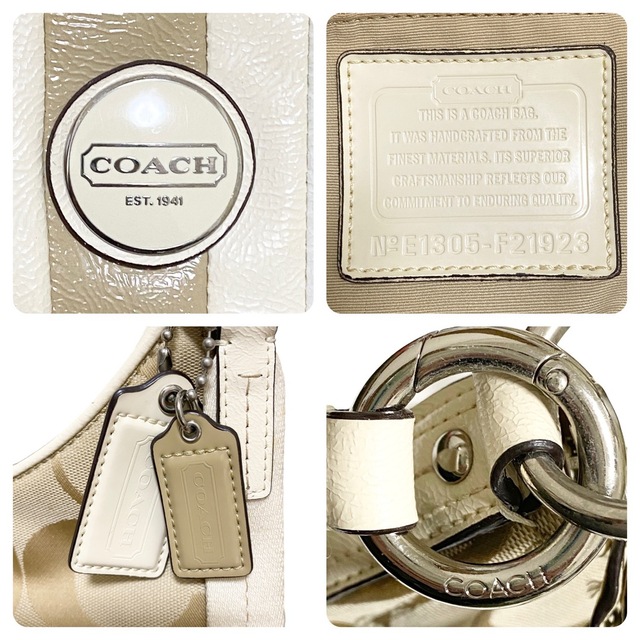 COACH(コーチ)の【コーチ】2wayバッグ ベージュ レディースのバッグ(トートバッグ)の商品写真