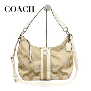 コーチ(COACH)の【コーチ】2wayバッグ ベージュ(トートバッグ)